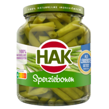 Hak groenten, peulvruchten of appelmoes